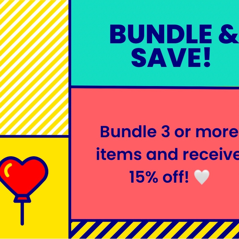 Bundle with me & SAVE!